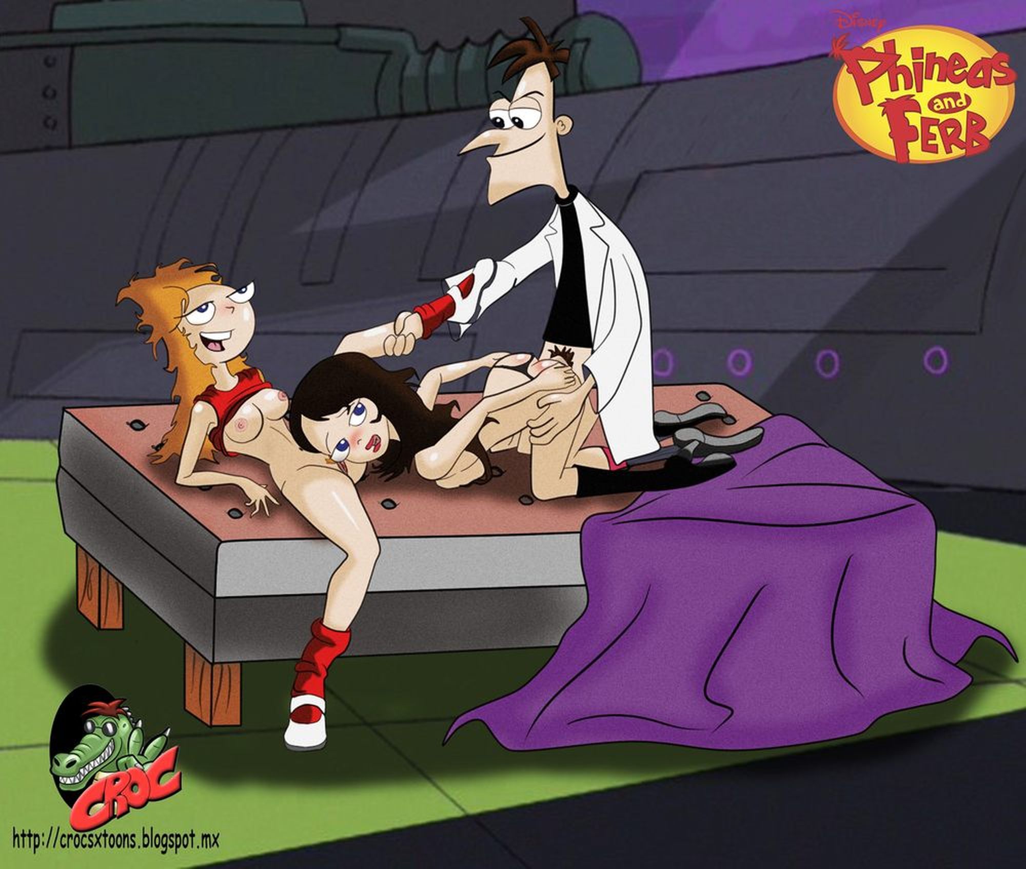 Phineas and ferb vanessa porn comics - milly marks
